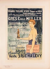 Gres Emile Muller Poster By Charpentier Original Les Maitres de l'Affiche p. 131