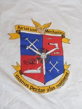 Vintage Aviation Mechanics 1989 Charles R Hyer Screen Stars Best 50/50 XL