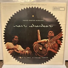 Ravi Shankar - India's Master Musician Vinyl Record EX Fantastic Condition