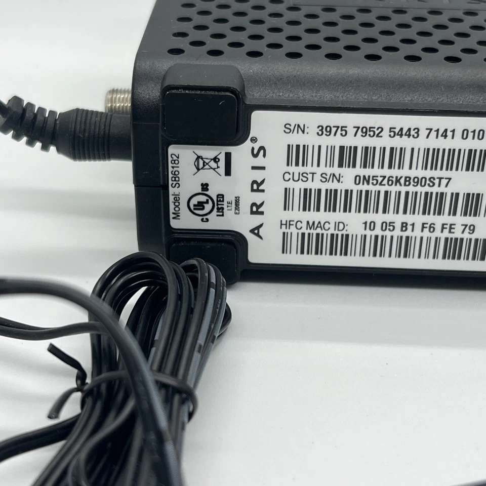 Mini módem de cable ARRIS Touchstone SB6182 DOCSIS 3.0 - Funciona muy bien Foto 4 de 4