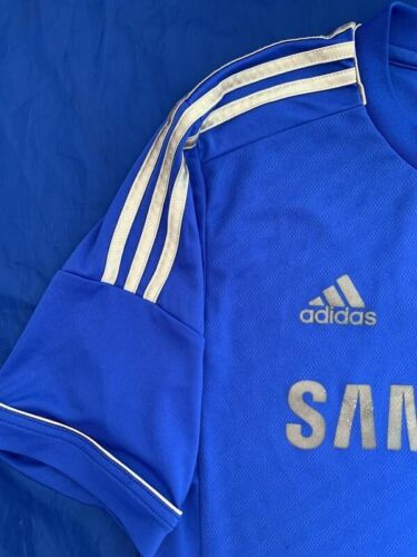 CHELSEA 2012-2013 HOME FOOTBALL SHIRT SOCCER JERSEY ADIDAS Sz.M - Picture 2 of 10