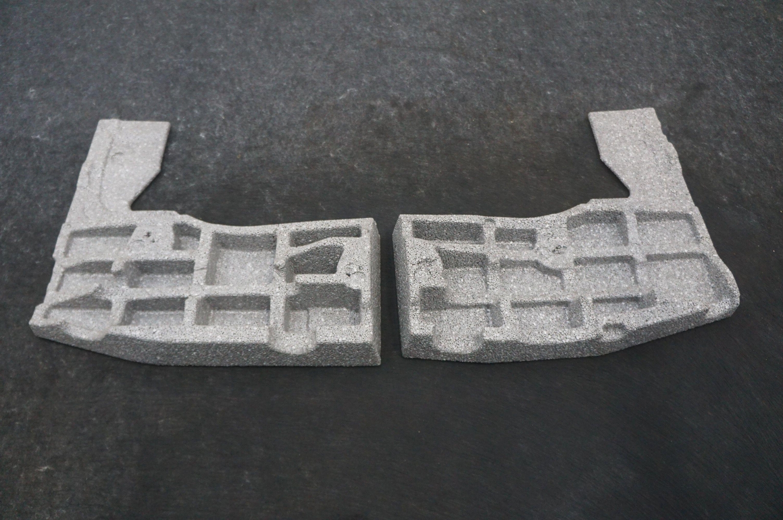 Set Front Left Right Footwell Foam 51479156091 Rolls Royce Ghost Series I 09-14