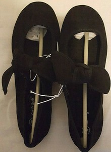 Little-Girls-Size-4-Wide-Black-Jaya-Mary-Jane-Style-Dress-Shoes