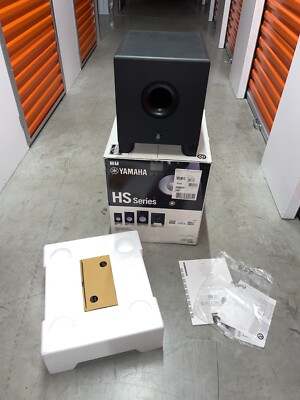 Yamaha HS8S 8'' Powered Studio Subwoofer HS8 S Sub 8'' HS-8S C-Stock