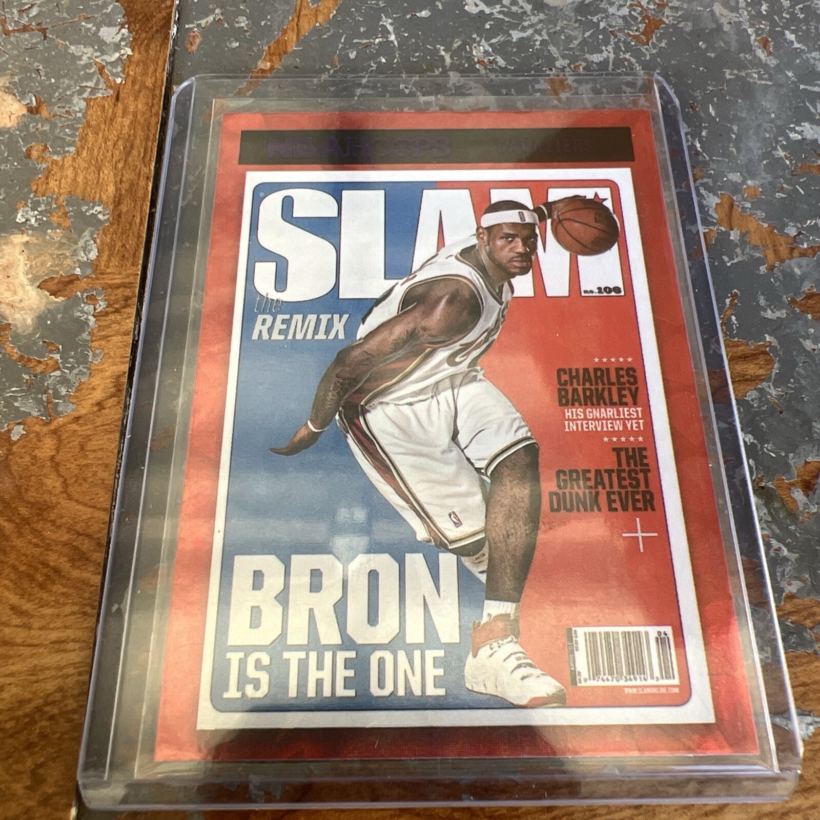 2020-21 Panini NBA Hoops - Slam Purple Explosion #2 LeBron James