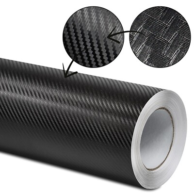 Premium 3D Carbon Folie schwarz 10 /m² BLASENFREI Auto Folie Klebefolie Auto