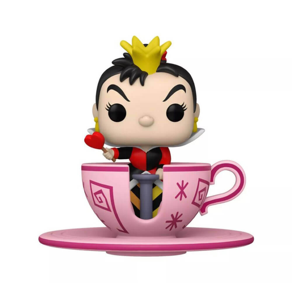 Paseo en taza de té de la Reina de Corazones 50.º aniversario ¡Funko Pop exclusi