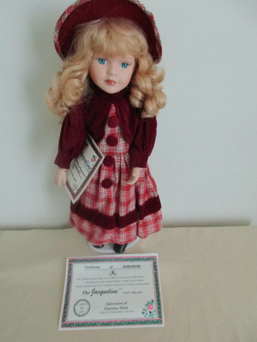 Jacqueline collection porcelain dolls hotsell