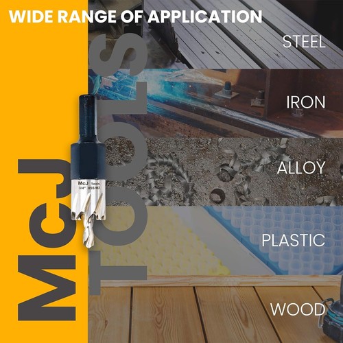 1/2 Inch HSS M2 Drill Bit Hole Saw for Metal, Steel, Iron, Alloy, Ideal for E... - Picture 5 of 5