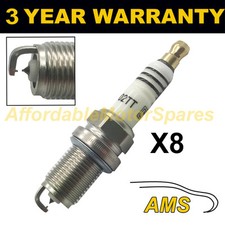 8X DOUBLE IRIDIUM SPARK PLUGS FOR JAGUAR XJ R 4.0 1997-2003