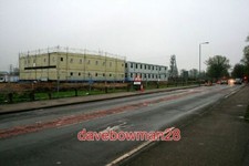 PHOTO  THE CONTRACTOR VILLAGE QUITE SUBSTANTIAL TEMPORARY BUILDINGS FOR THE NET