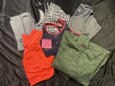 Girl Activewear Clothes Mix Lot- Size S (several Name Brands)
