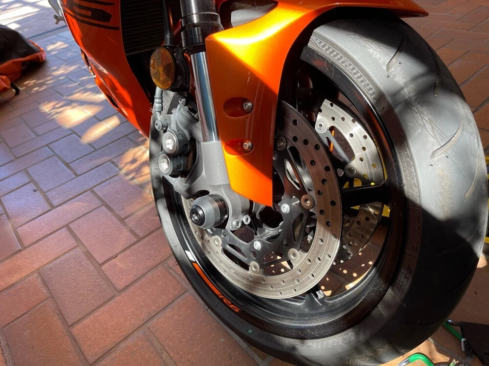 Protector de choque deslizante eje delantero trasero para CBR1000RR-R CB900RR CBR954RR CBR919 Foto 2 de 4