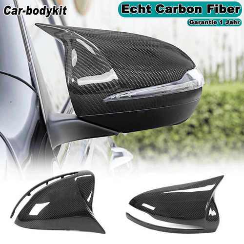 se adapta a mercedes w205 c250 c300 c43 c63 15-18 carbono tapas espejo - Imagen 1 de 12