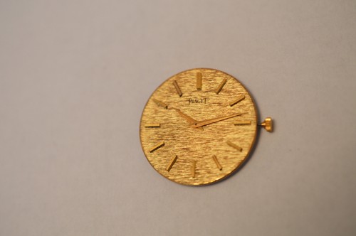 Men's Piaget Cal 9P Men's Watch Movement 18j, 5 adj+heat, solid gold dial - Picture 5 of 9