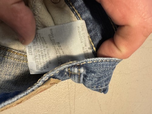 Levis 527 Bootcut Jeans Medium Wash Size Youth Size 14 Slim 25x27 - Picture 6 of 8