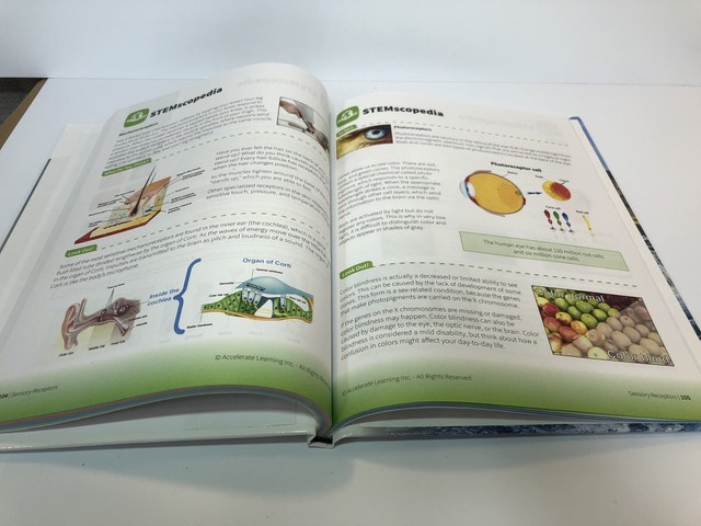 STEMscopes Student 6th Grade STEMscopedia Book CA NGSS 3D Hardcover 