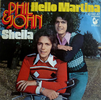 7'' 60s COVERVERSION VG++ ! PHIL & JOHN : Sheila