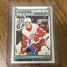 2021 UPPER DECK #627 LUCAS RAYMOND O-PEE-CHEE UPDATE RC MARQUEE ROOKIE