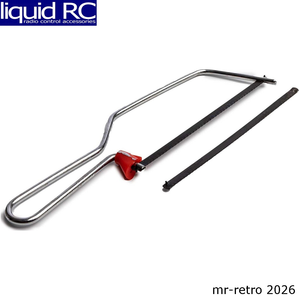 Hobby Essentials K0179 Mini Hacksaw W/2 Blades