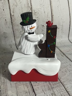 2018 Hallmark Snow Many Memories Piano Snowman with Music & Motion