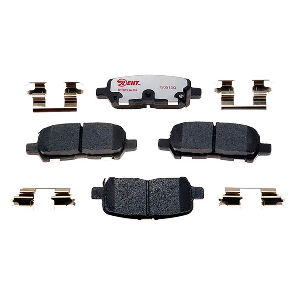 Rotores de freno traseros y pastillas de freno híbridas para Chevrolet Impala 2011-2013 - Raybestos Foto 2 de 4