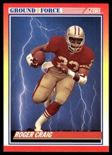 Roger Craig 1990 Score #329 49ers NFL READ FREE SHIPPING AutographDen