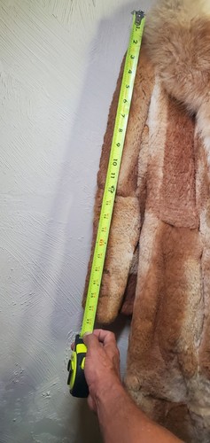 Hand Sewn Vintage Rabbit Fur Full Length Coat-small excellent condition READ - Picture 22 of 24