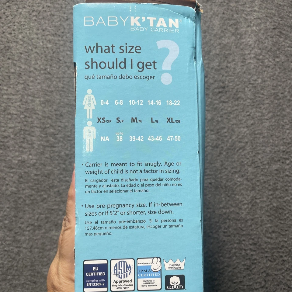 Baby K'tan Original hasta 35 libras, berenjena mediana púrpura mujeres 6-8, hombres 37-38 Foto 2 de 4