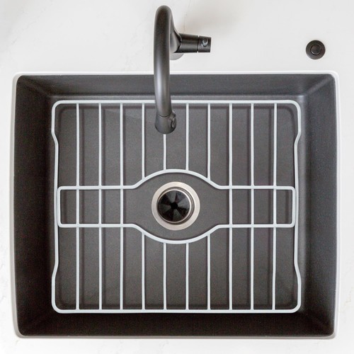 Sink Protectors for Kitchen Sink, 12" x 10" Metal Dish Drying Rack for Sink, ... - Picture 6 of 8