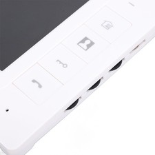 B- Video Doorbell Intercom System 7 Color Screen Wired Video Door Entry System
