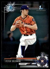 2017 Bowman Draft Chrome Peter Solomon Houston Astros #BDC-148