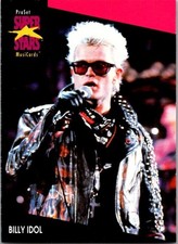 1991 Pro Set Musicards - Music Stars - Billy Idol