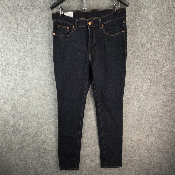 & Denim Jeans Womens 34 Blue Skinny Blue High Rise Casual 16022
