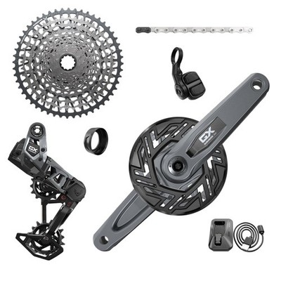 SRAM GX Eagle T-Type eBike AXS Groupset 12-Speed, 10-52t Cassette, 34T Chainring