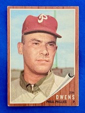 1962 Topps - Jim Owens #212***Free Shipping***