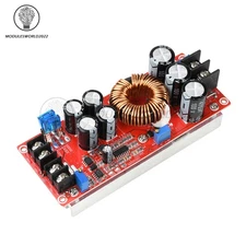1200W 20A DC Converter Boost Car Step-up Power Supply Module 8-60V to 12-83V