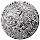 1 oz. THE BETHLEHEM NATIVITY round .9999 ultra fine silver new scottsdale mint