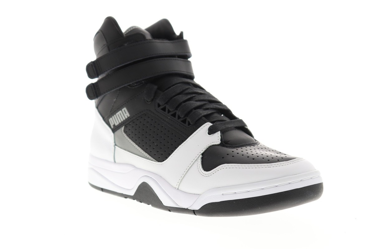 Puma Palace Guard Mid Moto X 37059401 Mens Black Basketball