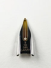 Lamy 14K Gold Replacement Broad Point Nib — For ALL SAFARI and VISTA Pens