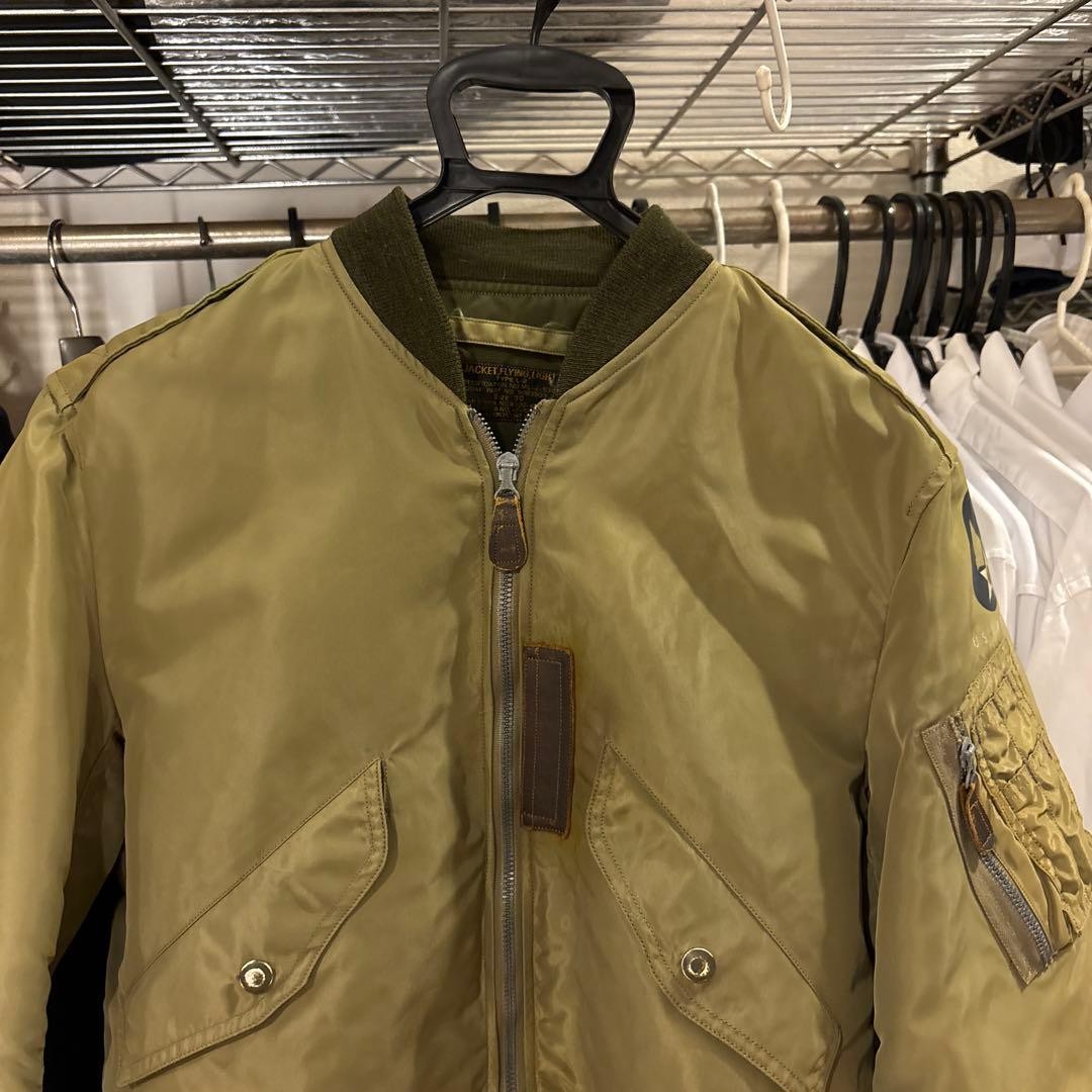 Buzz Rickson's L2 Flight Jacket S Durable WWII Bo… - image 2