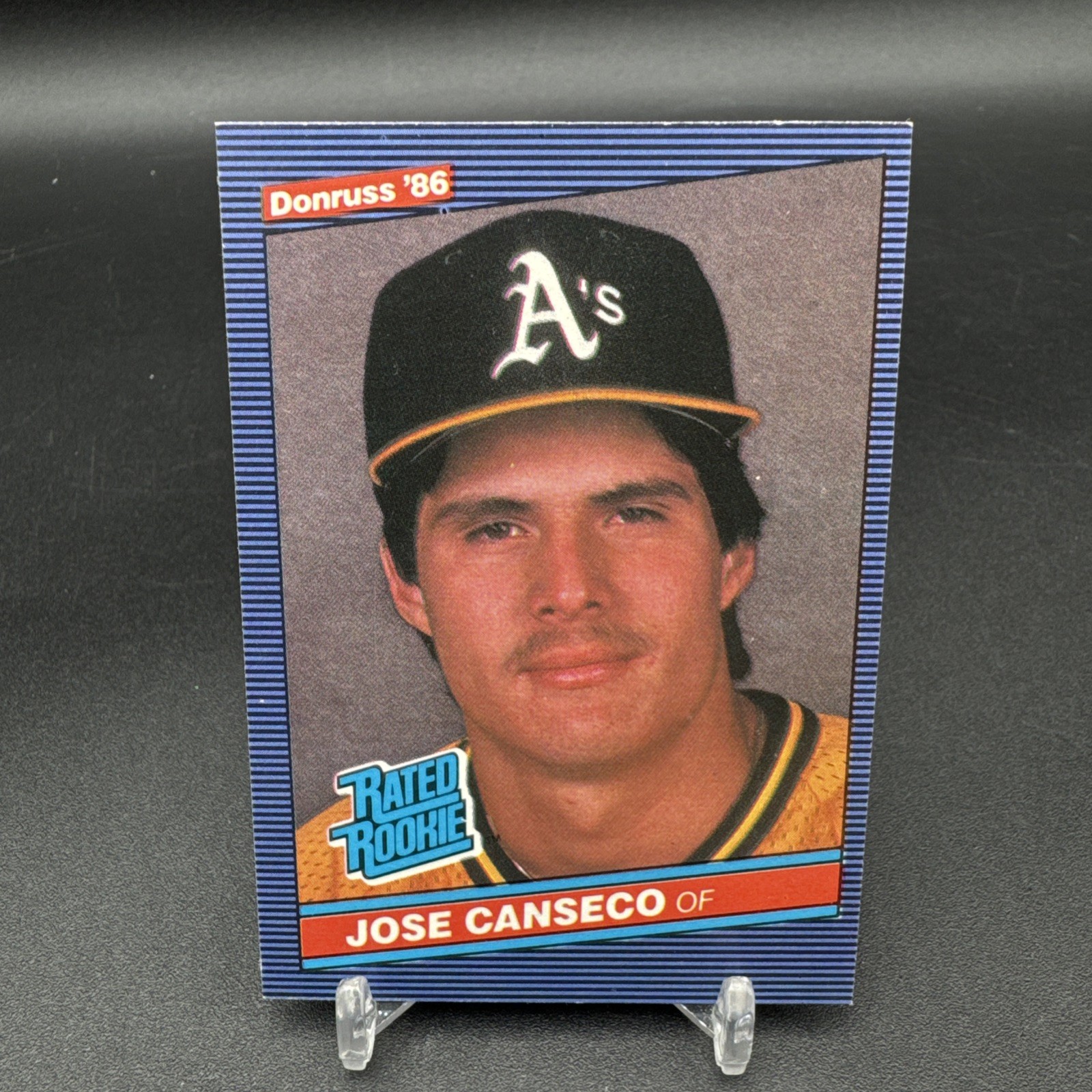 Jose Canseco 1986 Donruss Rookie RC #39 Oakland Athletics