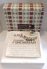 NEW Grasslands Road Deck The Halls Tray With Spreader Platter Christmas Snowman