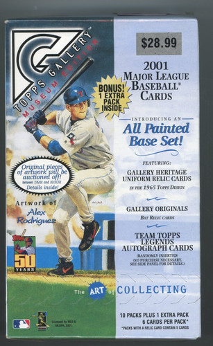 Blaster Box 2003 Topps Gallery card
