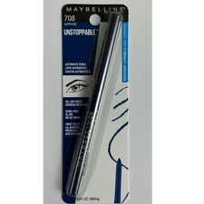 Maybelline Unstoppable 708 Sapphire Automatic Waterproof Eyeliner Pencil
