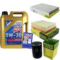 Mann Inspektionspaket 5L Liqui Moly Longlife 5W-30 FüR VW Passat Variant 1.8 T