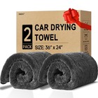 2 Pack Microfiber Towels (36"x 24") Extra Large Ultra Absorbent Drying Towel