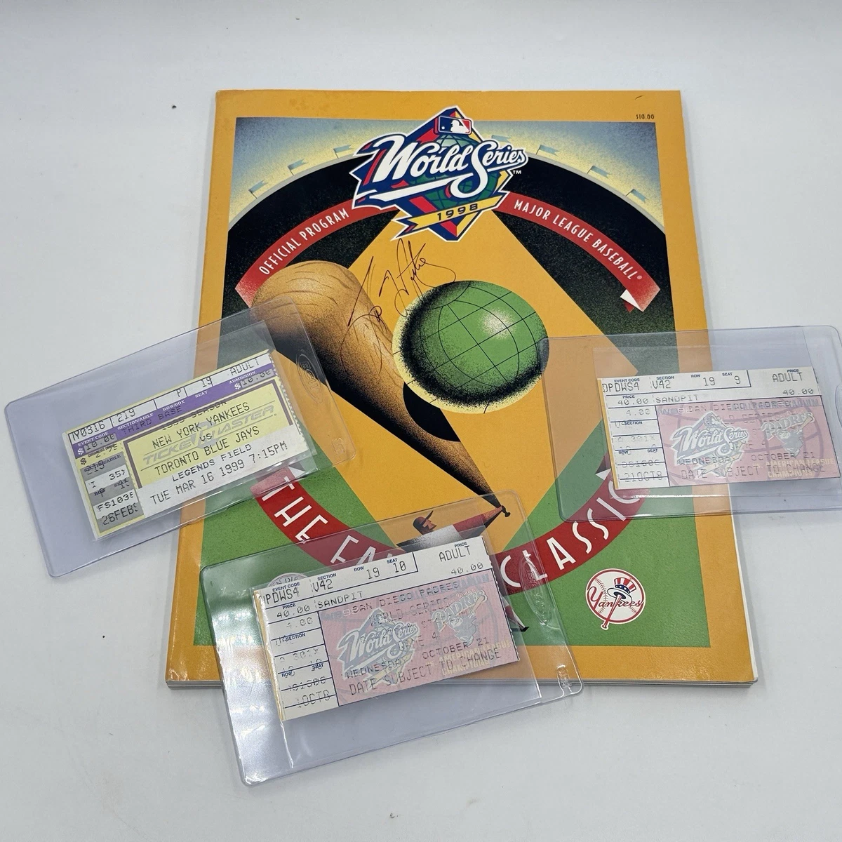Baseball 1998 Vintage Sports Ticket Stubs for sale | eBay