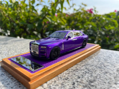 XEROX1:43 Mansory Rolls-Royce Phantom 8 resin car model limited to 30 purple