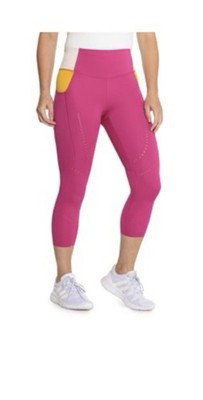 Brooks Method 3/4 Running Tights Size Large L Bright Pink